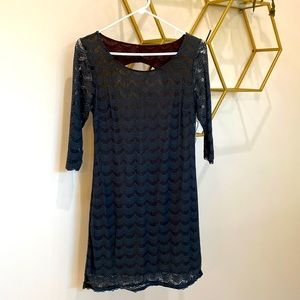 Free People medium cutout back dress